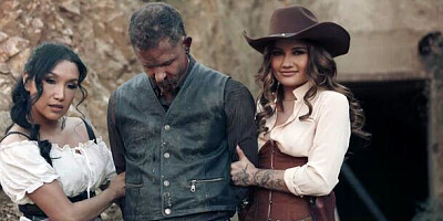 Cowgirl trailer with slutty Kimmy Granger and Adria Rae from Digital Playground