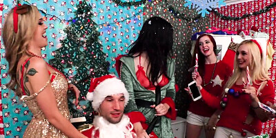 Santa's steaming shaft