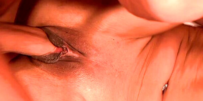 Wearing nothing but high heels the brunette milf rides a very hard dick and swallows