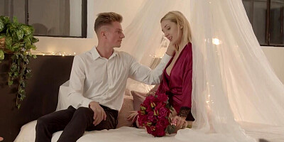 Attractive blonde is dealing with a hard dick once again