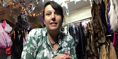 Masturbating & Orgasm Inside A Shopping Mall Store In Public