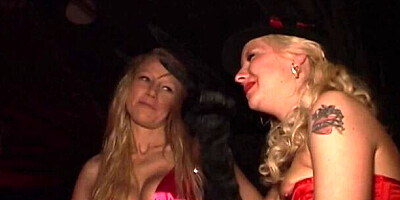 Slutty swingers fucking in group sex