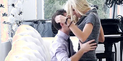 PureMature Pornstar MILF Katie Morgan fucks potential client (Logan Pierce)