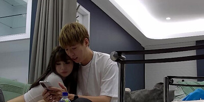 Chinese beauty is going to finally fuck a horny friend of hers