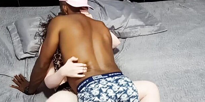 I woke up my husband horny and made him suck me until I cum in his mouth