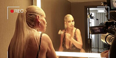 HUGE Tits Blonde Bridgette B Interview And Pounding