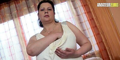 BBW MILF Veronika S. Drilled Deep By Fat Dick - AMATEUR EURO
