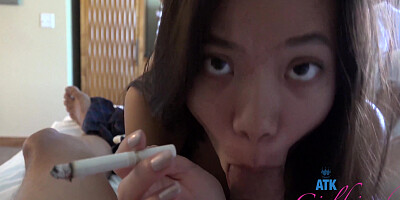 These Girls Blow Clouds And Your Cock!