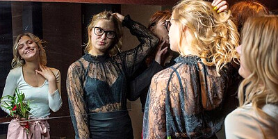 Karup's Private Collection featuring Eyla Moore and Lesya's medium size tits movie