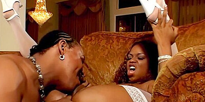 His Big Black Cock Was All This Chick Needed To Cum