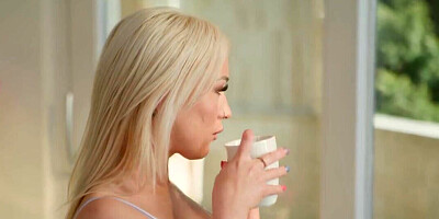 Anal fuck movie showing one of the prettiest blondes