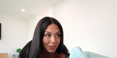 Redhead looks angelic but fucks like a demon in an FFM