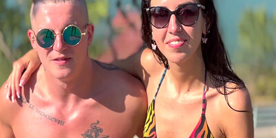 Bi Threesome - A Married Couple Agreed To A Juicy Fuck With A Dicky Stranger - 3.90 8 Min