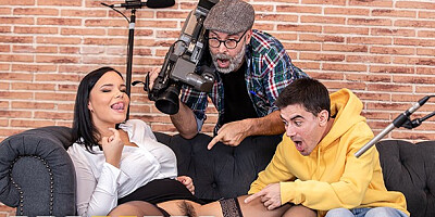 Stunning News Reporter Sofia Lee Interviews Jordi & Agrees To Ride His Dick On Camera