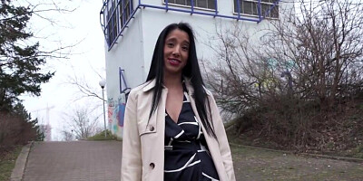 Latin hottie is going to deepthroat and fuck filthy