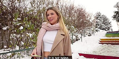 Angelique Lapiedra - Spanish Blonde Is Really Not Shy