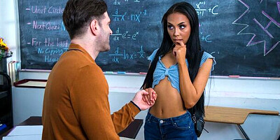 Naughty Bookworms - straight hair porn