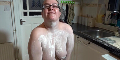 Getting Messy In Apron