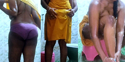 INDIAN TAMIL BIG ASS GIRL BATHING AND QUICK SEX WITH NEIGHBOUR SURPRISINGLY DESI GIRL