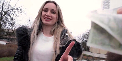 Married blonde finds a way to earn some serious money