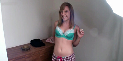 Stepbrother Home From College Seduced By Smoking Stepsister