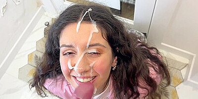 Fucked And Went To College With Cum On Her Face - Cumwalk