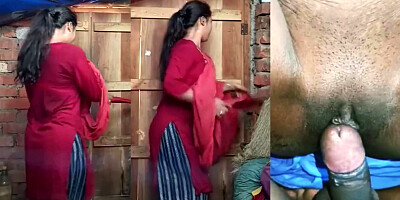 Indian Tamil Wife's stepister cheating video with clear audio