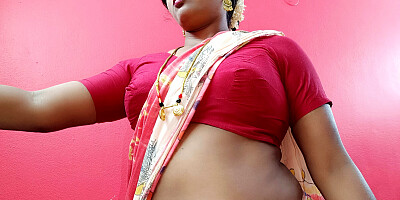 Telugu beautiful saree big boobs sexy MAID fucking house owner, telugu FIRTY talks.