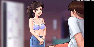 Summertime Saga - Big Tits MILF Sex Slave Gets Punished for Her Sins with a Big Holy Dick - #45