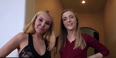 Hot Step Mom Aaliyah Love & Her Milf Step Sis Karla Kush Take Turns Riding Young Dick - PervMom