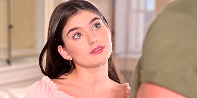 Stefany Kyler is facialized after making love with her man