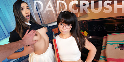 Kimora Quin & Mochi Mona & Mike Mancini in Spring Break Like a Pro - DadCrush