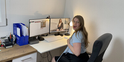 Please never tell our parents! Then just fuck me, stepbrother, and keep quiet!