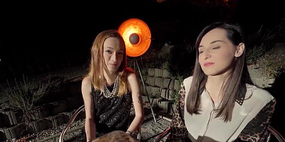 Testing her limits in a very freaky POV porn scene