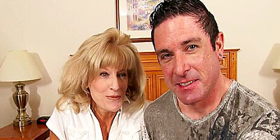 Cam Lets Handsome Stud Gavin Pound Her Mature Cunt While Wearing Her Sexy Boots