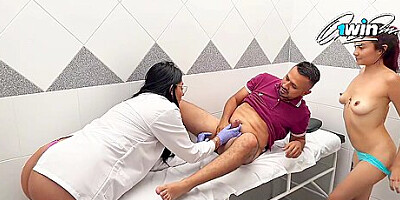 Fetish With One Of Our Patients My Friend Sucks His Ass And I Let Him Fuck Me Very Nice