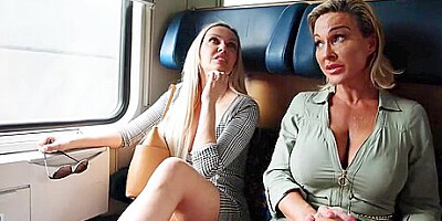 Alexis Crystal Has All Night Sex With A Sexy Stranger On A Train