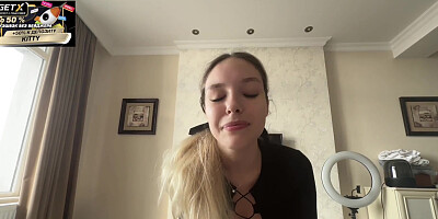 She wanted to fuck so much that she came through the balcony! Cheated on a girl with a neighbor