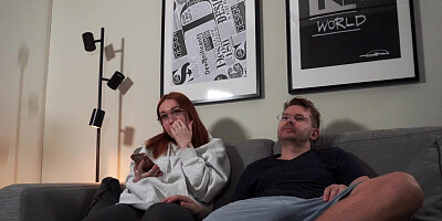 Netflix and chill turns into hardcore sex