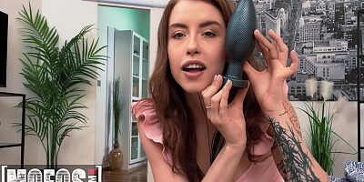 Ivy S And Charlie Dean - Cant Resist Eden Naughtiness Anymore & Makes His Move To Fuck Her