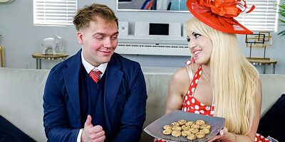 Angelic Bree's big tits clip