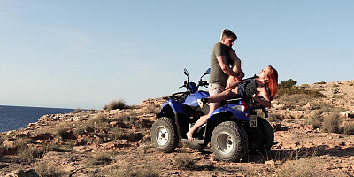 Outdoor Public Sex One Rocks With Quad
