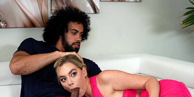 Busty babe Blake Blossom enjoys sex