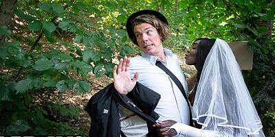 Graceful Ricky's black cheating bride scene