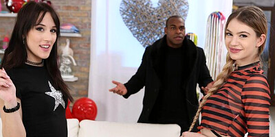 Emotional Helena and Sladyen's blowjob sex