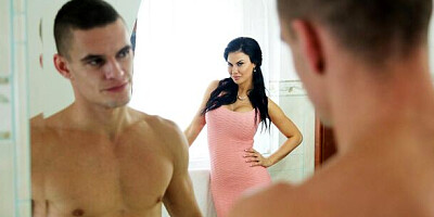 Witching Jasmine's big tits smut