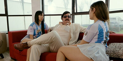 Skipper Pablo Escobar detonates 2 Argentine stepsisters after losing the Copa America