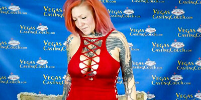 Charli - First Casting Ever On Film from Las Vegas - Anal POV --Riding - Bondage Orgasm