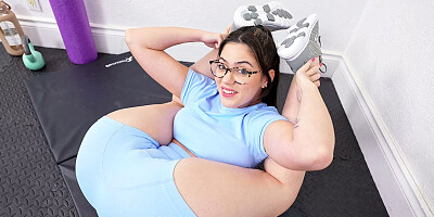 FIT18 - Ellie Nova - Casting And Creampie Tall Busty Newcomer With Glasses - 60FPS