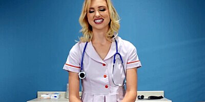 Brazzers - Slutty blonde nurse Chloe Cherry fucks in uniform